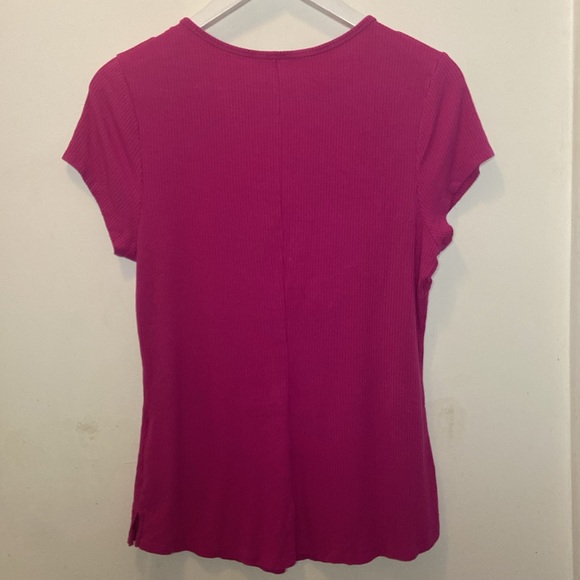 Candie’s Front Cutout Pink Top Size XL - Picture 5 of 5